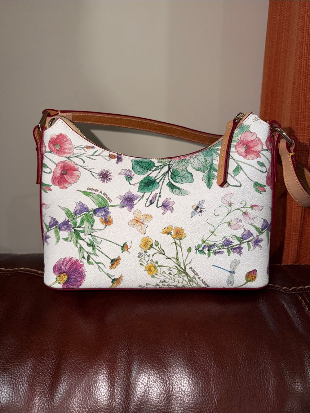 ‼️Dooney & Bourke Floral Print Shoulder Bag - Picture 5 of 11